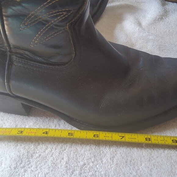Men's Cowboy boots black by  BILTRITE - Picture 11 of 12
